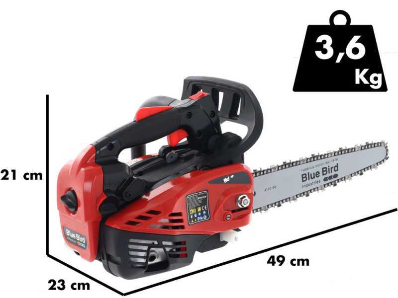 Blue Bird CSP 280TC - Motosega a scoppio da potatura - Lama Carving 25cm 