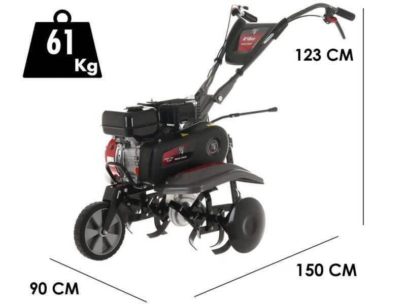 Italian Power RG3.6-75 - Motozappa a benzina 7 HP da 212cc