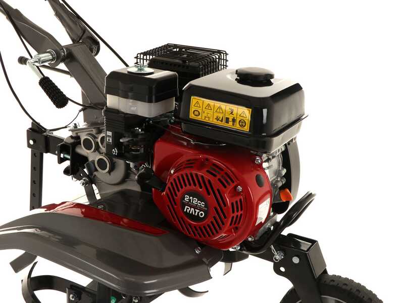 Italian Power RG3.6-75 - Motozappa a benzina 7 HP - Rato R210
