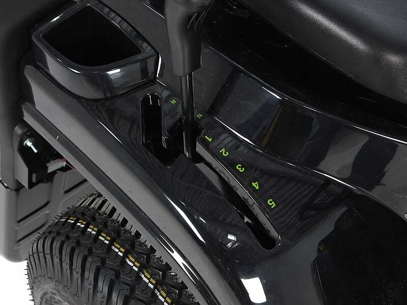 Trattorino Tagliaerba Alpina AT4 84A A Benzina - Motore 352cc, Taglio 84cm, Sacco 200L, Luci LED - Foto 8