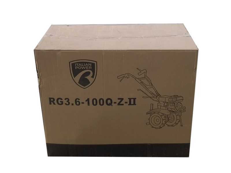 Italian Power RG3.6-100 - Motozappa a benzina 7 HP da 212cc
