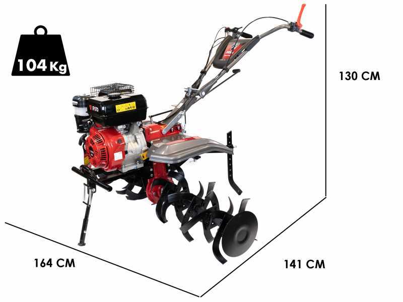 Italian Power RG6.5-130 - Motozappa a benzina 13 HP da 389cc