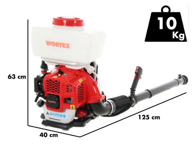 Wortex FS 20-T2-EU-V - Atomizzatore polverizzatore da irrorazione zainato