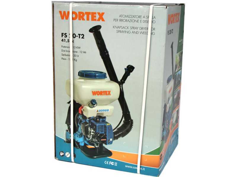 Wortex FS 20-T2-EU-V - Atomizzatore polverizzatore da irrorazione zainato