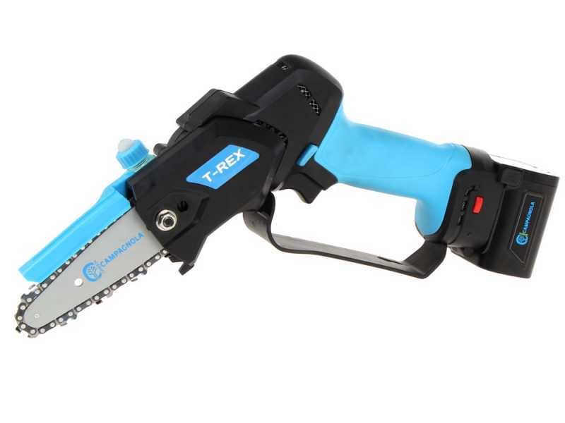 Campagnola T-Rex - Potatore manuale elettrico a batteria - 1 batteria da 4Ah + 1 batteria da 2,5Ah