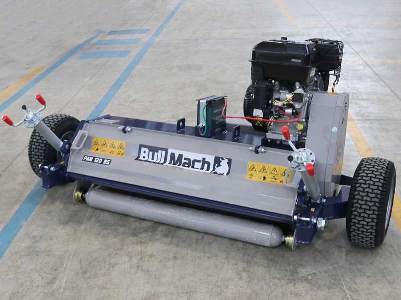 BullMach PAN 120 L - Trinciaerba trainati per quad - Loncin G420FD