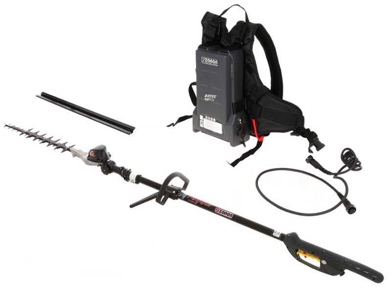 Zanon Raptor 600 - Tagliasiepi su asta di prolunga telescopica a batteria 50.4V/15.9Ah