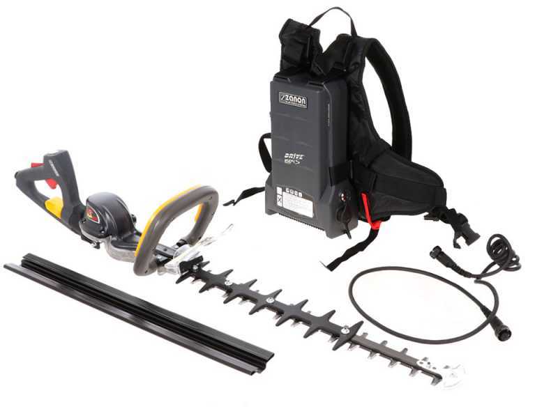 Zanon Raptor 600 - Tagliasiepi a batteria 50.4V/15.9Ah - Lama da 60 cm