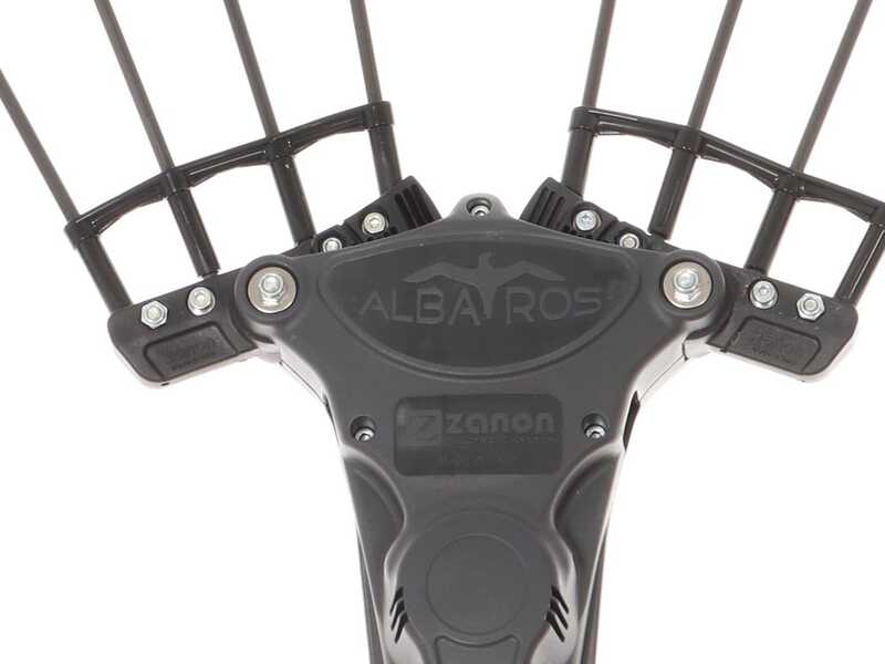 Zanon Albatros AL300 - Abbacchiatore elettrico a batteria a zaino 50.4V 15.9Ah - Asta telescopica 210/340 cm