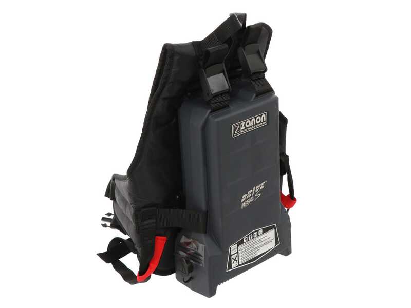 Zanon Albatros AL300 - Abbacchiatore elettrico a batteria a zaino 50.4V 15.9Ah - Asta telescopica 210/340 cm