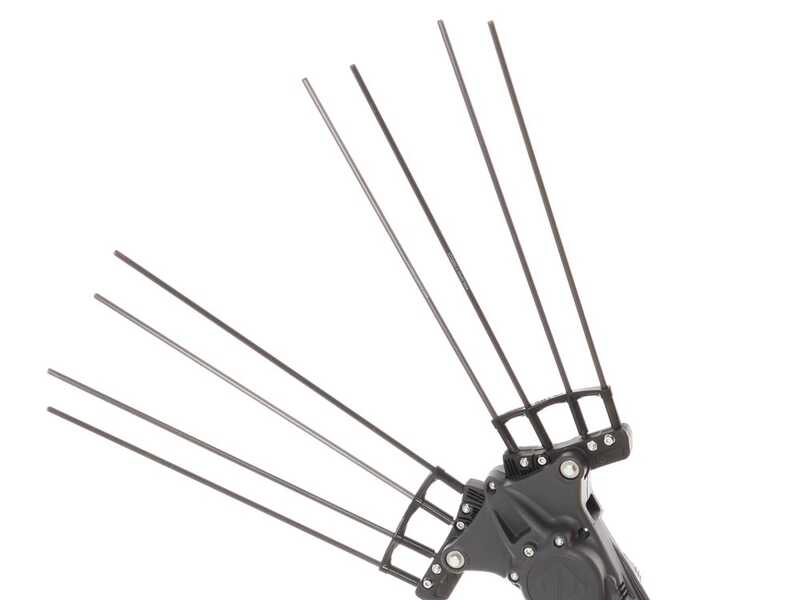 Zanon Albatros AL300 - Abbacchiatore elettrico a batteria a zaino 50.4V 15.9Ah - Asta telescopica 210/340 cm