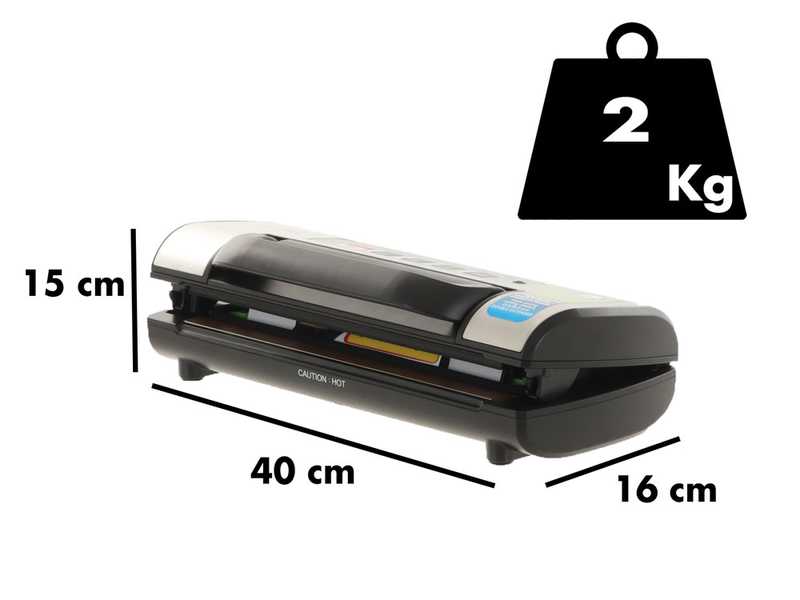 Laica VT3217 - Macchina sottovuoto automatica - Barra saldante da 32cm
