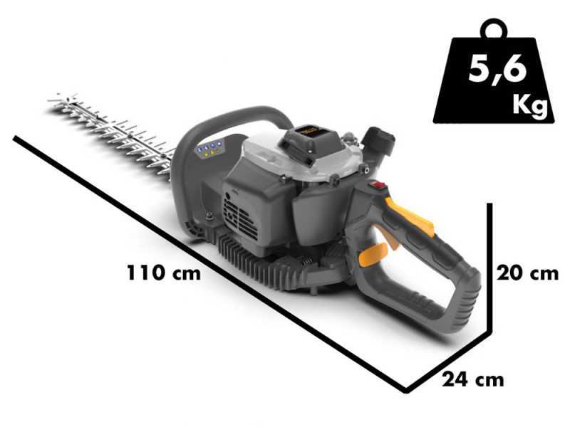 Alpina AHT 555 - Tagliasiepi a scoppio con lama da 60 cm - 22,5 cc