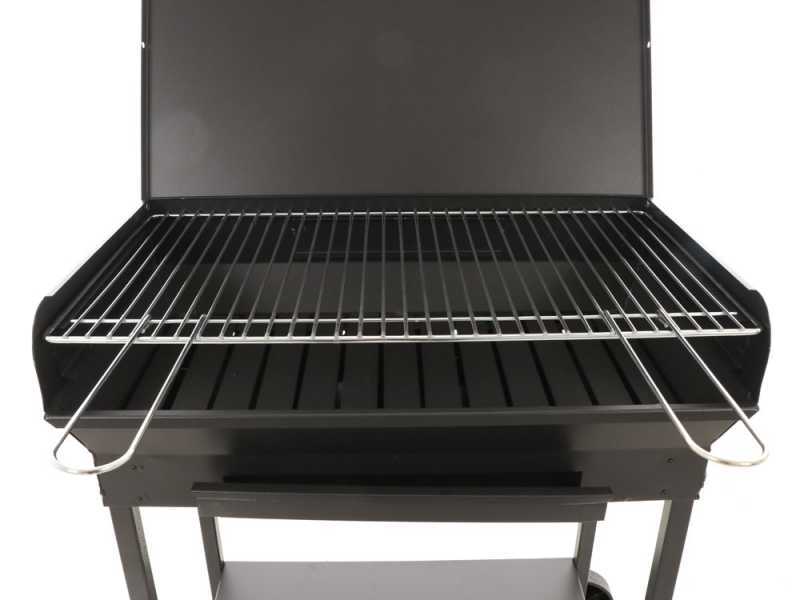 Seven Italy Vulcano Large - Barbecue in ferro artigianale a carbone - 67,5x37cm