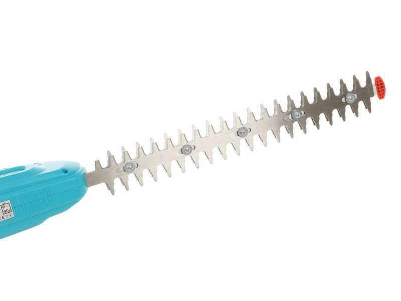 Gardena THS 42/18V P4 - Tagliasiepi elettrico su asta di prolunga telescopica - Batteria al litio 18V/2,5Ah