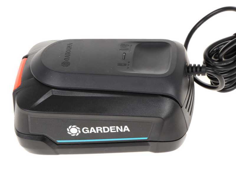 Gardena THS 42/18V P4 - Tagliasiepi elettrico su asta di prolunga telescopica - Batteria al litio 18V/2,5Ah