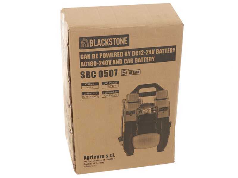 BlackStone SBC 05-07 - Compressore aria a batteria - SENZA BATTERIE E CARICABATTERIE