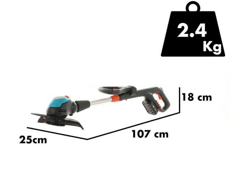 Gardena EasyCut 23/18V P4A - Tagliabordi a batteria - 18V 2Ah