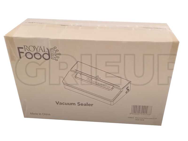 RoyalFood VSP 4400 INOX - Macchina per il sottovuoto - Barra saldante da 40cm