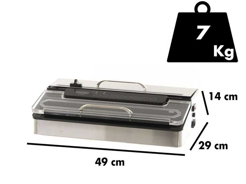 RoyalFood VSP 4400 INOX - Macchina per il sottovuoto - Barra saldante da 40cm