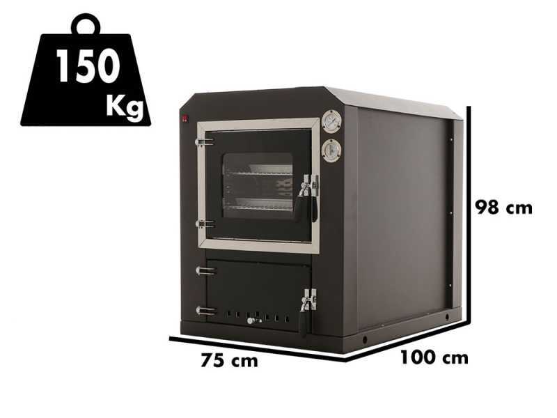 Forno a legna da incasso Seven Italy Audrey 80x44 – in Offerta su AgriEuro