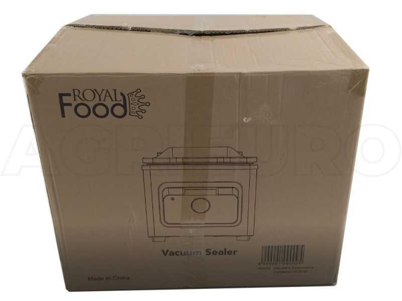 RoyalFood i-VCM 30 - Macchina sottovuoto a campana - Barra saldante da 28.5cm