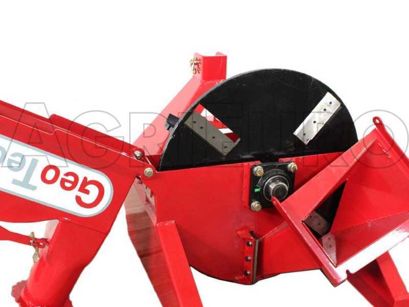 GeoTech-Pro TCP 100 - Biotrituratore a trattore - Diametro di taglio 100 mm