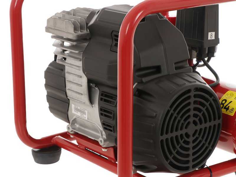 Fini Scout 6/244 - Compressore aria elettrico portatile monofase, oil-less- Motore 1.5 HP - 6 lt