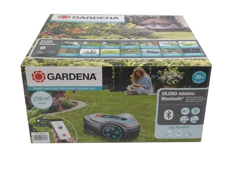 Gardena SILENO minimo 250 - Robot rasaerba - Con cavo perimetrale