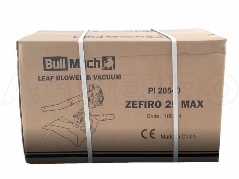 BullMach ZEFIRO 25 MAX - Soffiatore aspiratore a scoppio motore 2 tempi