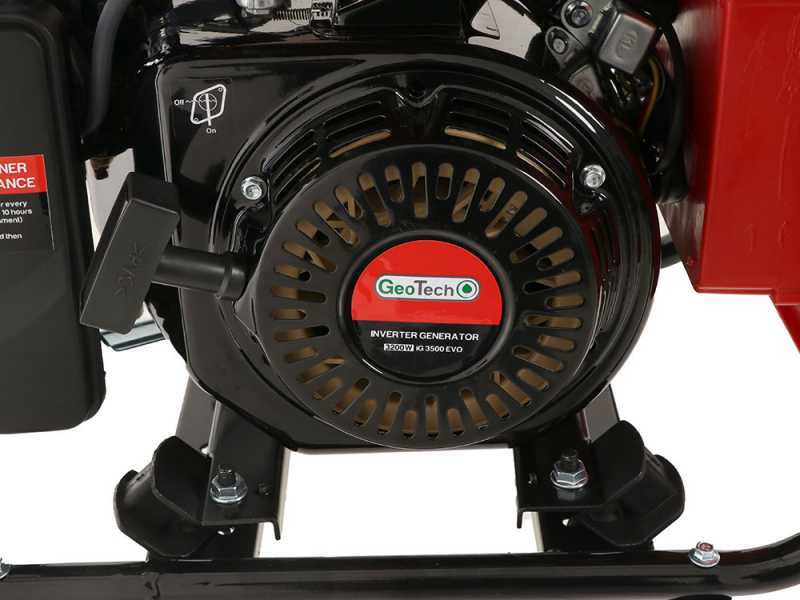 GeoTech iG 3500 EVO - Generatore di corrente inverter a benzina 3.5 kW - Continua 3.2 kW Monofase