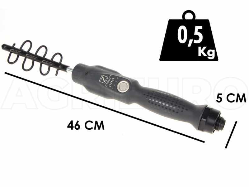 Defioratore elettronico a batteria Zanon DF-10 - Batteria da 50,4 e 6.4 Ah