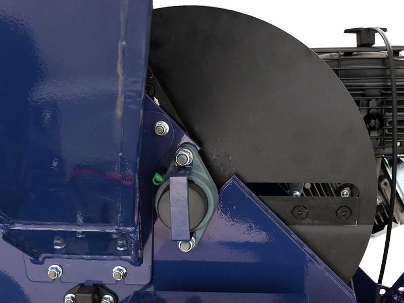 BullMach ZEUS 120 BSE - Biocippatore a scoppio professionale - Motore B&amp;S XR2100 13.5 HP con avviamento elettrico