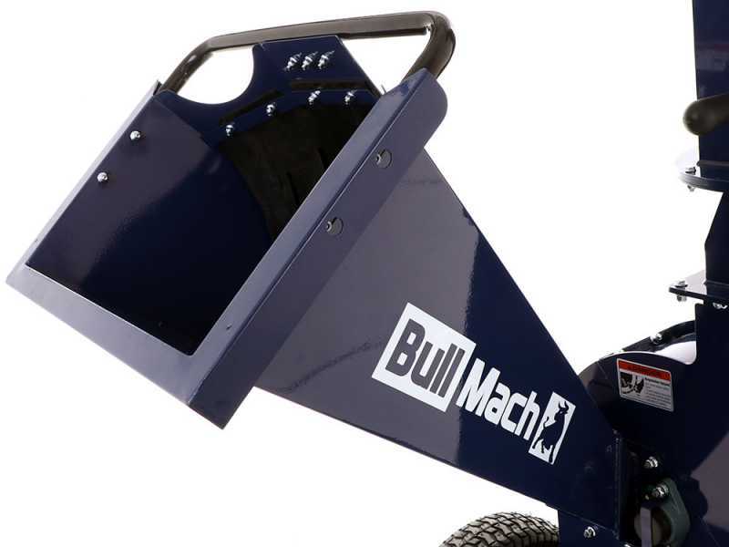 BullMach ZEUS 120 BSE - Biocippatore a scoppio professionale - Motore B&amp;S XR2100 13.5 HP con avviamento elettrico