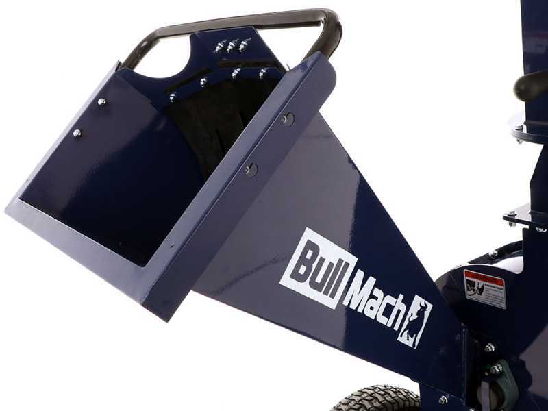 BullMach ZEUS 120 BSE - Biocippatore a scoppio professionale - Motore B&amp;S XR2100 15.5 HP con avviamento elettrico