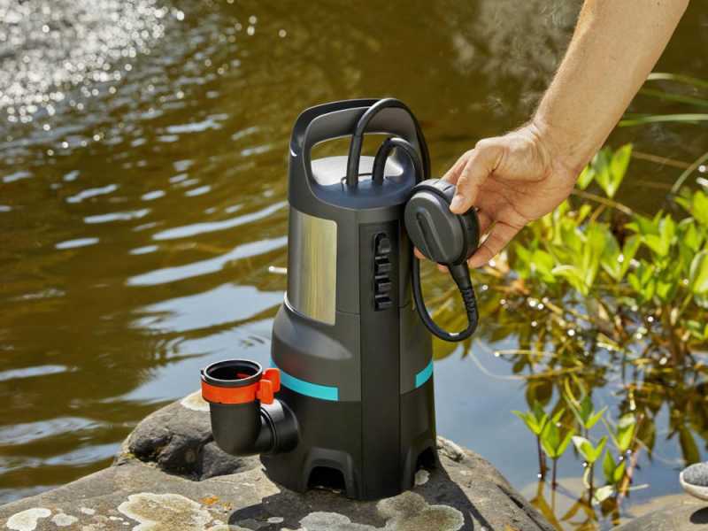 Gardena 25000 - Pompa sommersa per acque sporche - in acciaio inox