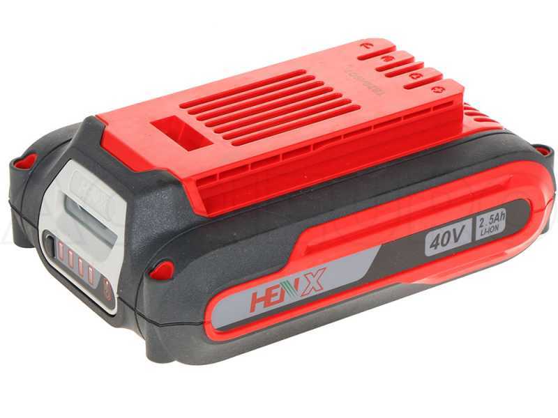 Batteria al litio Henx da 40V e 2,5Ah