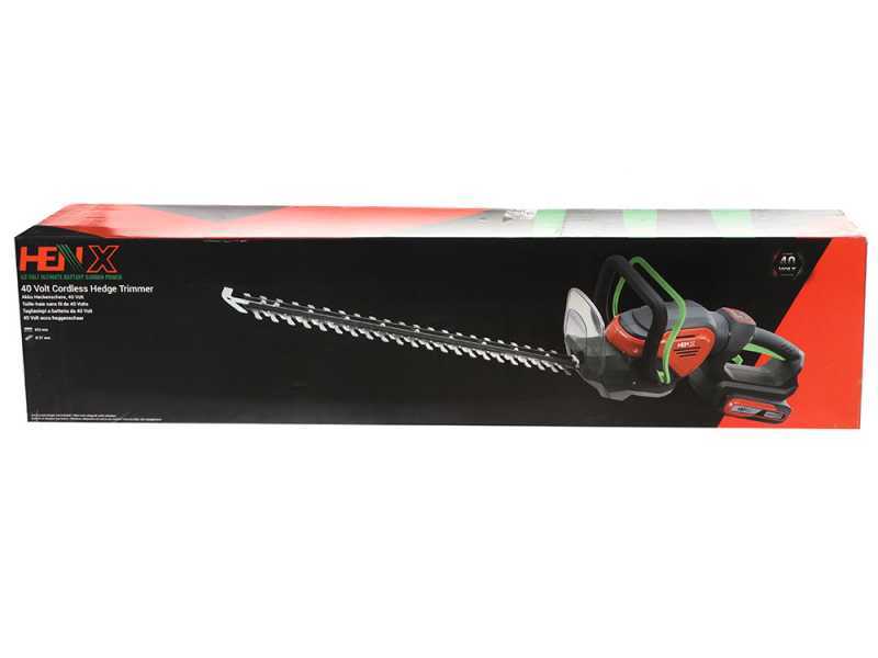 Henx H36XZA24-G - Tagliasiepi a batteria con lama da 61 cm - SENZA CARICABATTERIA E BATTERIA