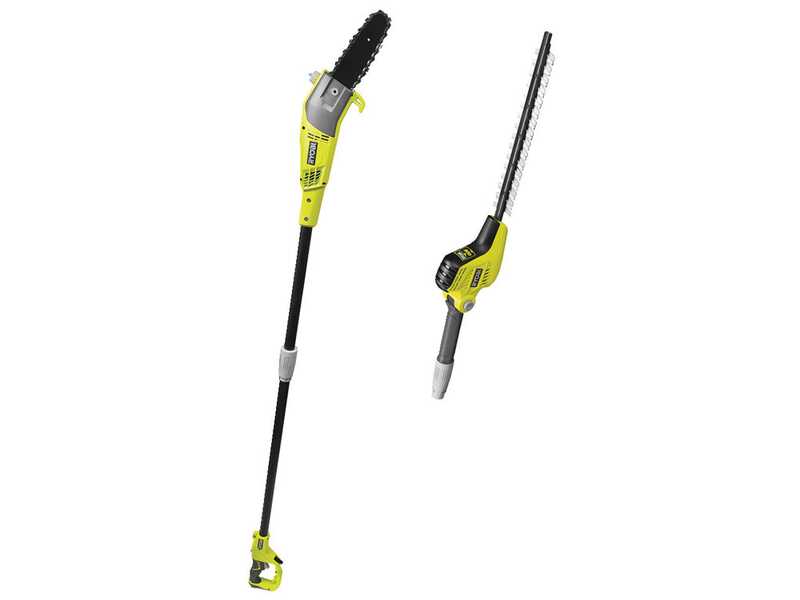 Potatore-Tagliasiepi su asta di prolunga Ryobi RP750450 - Motore da 750W/450W