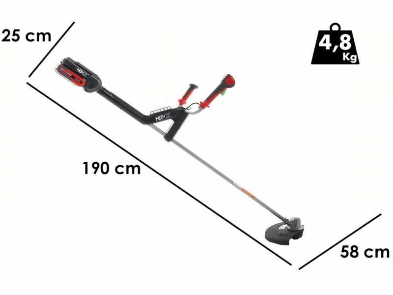 Henx H36DCU350 - Decespugliatore a batteria - 40V - SENZA CARICABATTERIA E BATTERIA