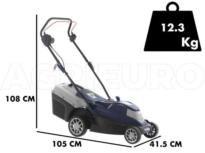 BullMach PELEO 1600 M - Tagliaerba elettrico - 1600 W - Taglio 38 cm