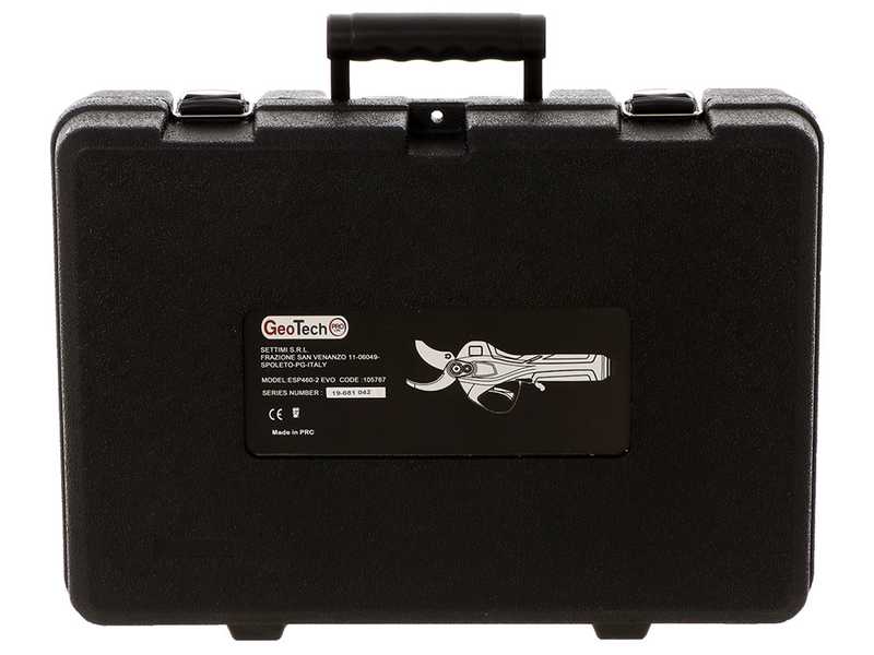 GeoTech-Pro ESP 460-2 EVO - Forbice elettrica da potatura - 43.2V 4Ah