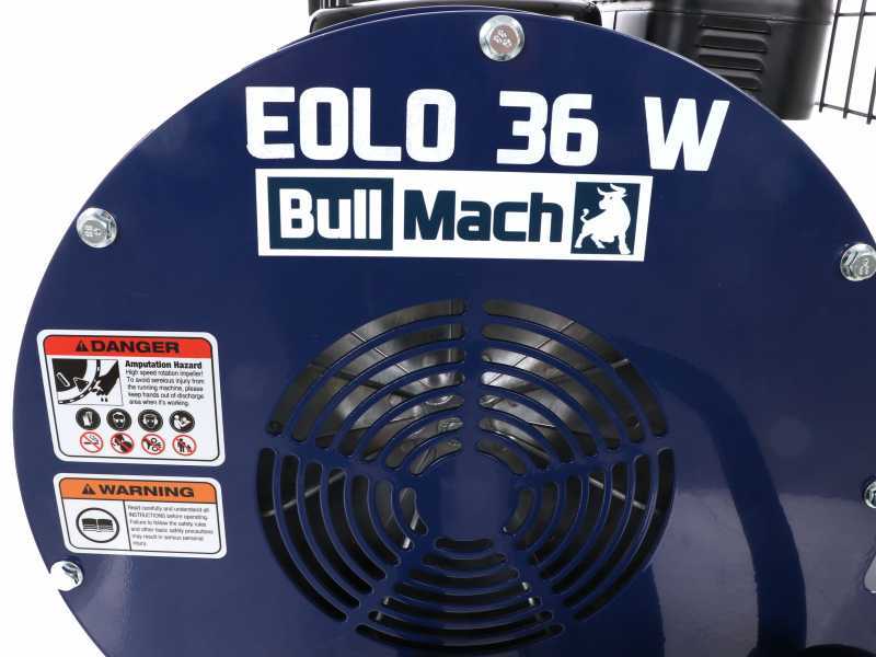 BullMach EOLO 36W - Soffiatore a scoppio su ruote - Rato 7 HP