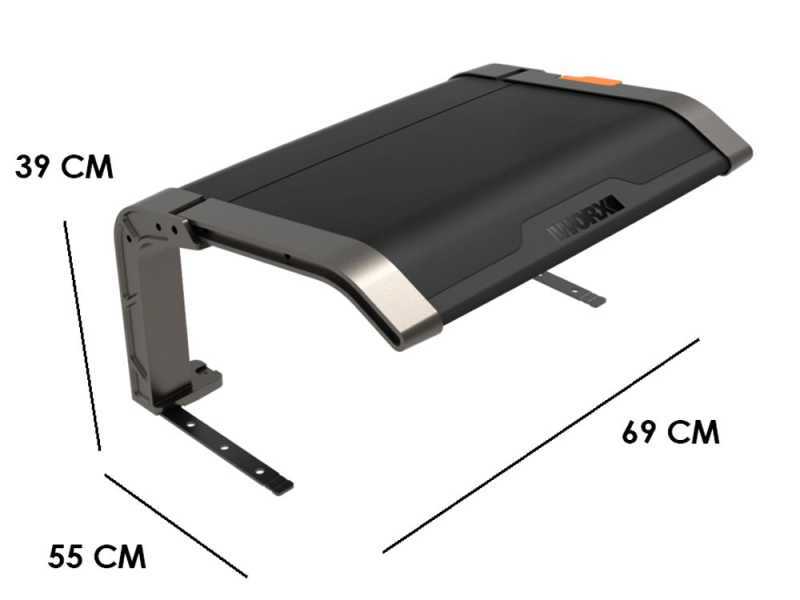 Worx Landroid WR147E.1 - Robot rasaerba - Con perimetro - Batteria 20V e 4Ah - L1000