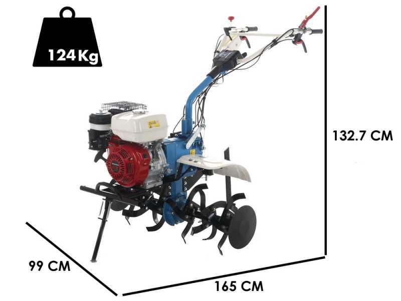 AGT 9000 - Motozappa a benzina 9 HP - Honda GX270 270cc - cambio marce 2+1 retromarcia