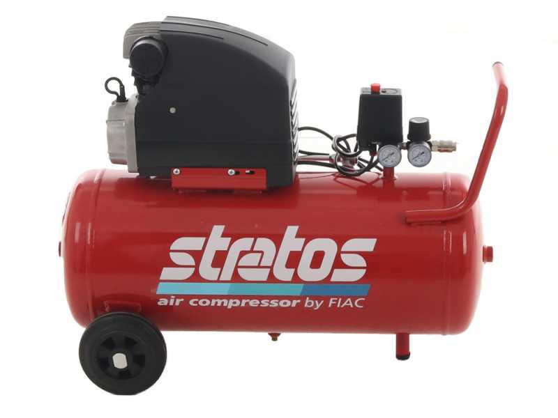 Fiac Stratos - Compressore aria elettrico carrellato - motore 2 HP - 50 lt