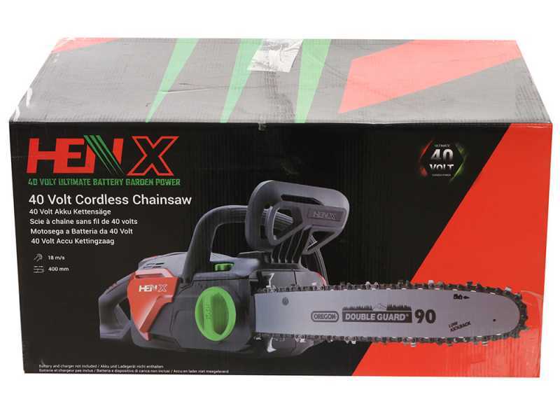 Henx H36LJ16 - Elettrosega a batteria - 40V - SENZA BATTERIA E CARICABATTERIA