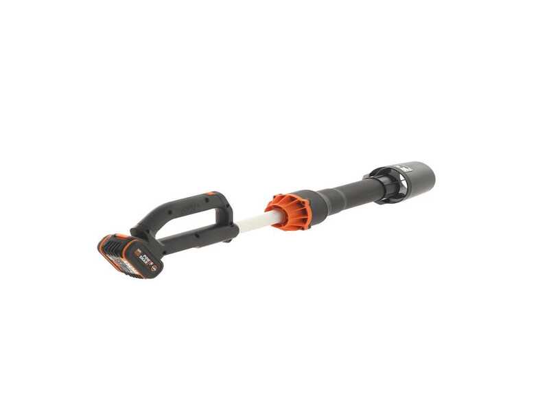 Worx Hyper WG543E - Soffiatore a batteria 20V 4Ah + in omaggio batteria 20V 4Ah