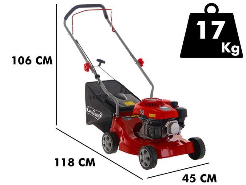 GeoTech P40-130B EVO - Rasaerba a scoppio - Motore GeoTech da 132cc