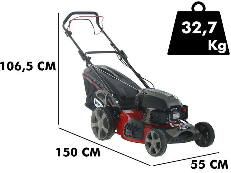 Ama TRX 511 - Rasaerba a scoppio semovente - 4in1